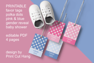 Download Pink and Blue Baby Shower Gift Tags - Pink Collection