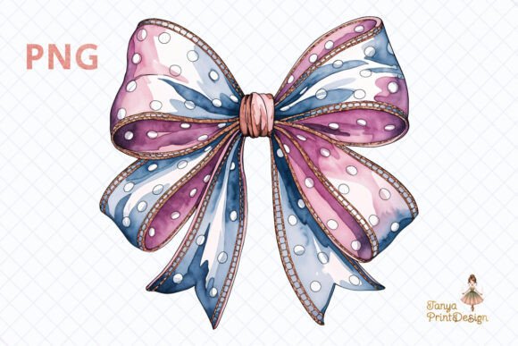 Download Purple &amp; Pink Gradient Bow Clipart PNG - Pink Collection