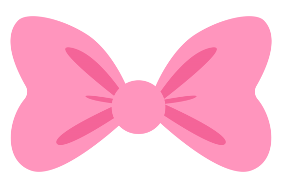 Download Pink Bow Color Icon. Holiday Ribbon Symb - Pink Collection