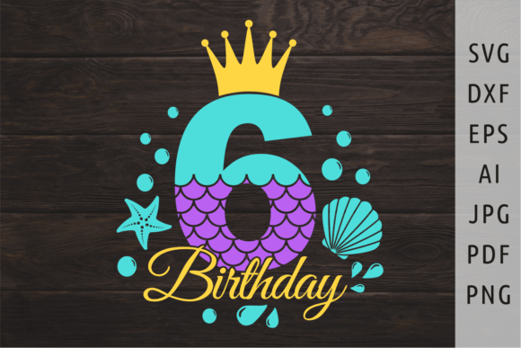 Download Mermaid Birthday Svg Mermaid Number Svg - Premium Resources